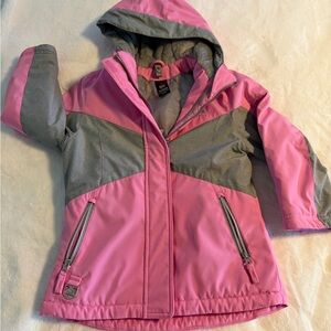 Gerry Weber Pink and Gray Hooded Jacket